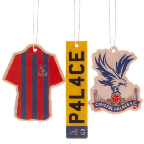 Crystal Palace FC Air Freshener 3-Pack: 1 - Car Accessories By Crystal Palace