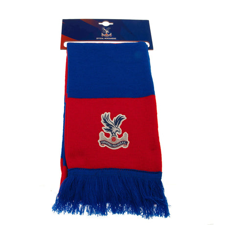 Crystal Palace FC Red and Royal Blue Scarf: 4 - Scarves By Crystal Palace