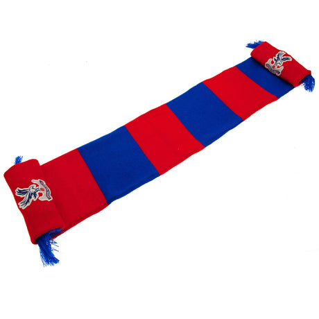 Crystal Palace FC Red and Royal Blue Scarf: 1 - Scarves By Crystal Palace