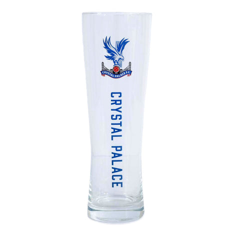 Crystal Palace FC Tall Pilsner Glass: 1 - Beer Glasses By Crystal Palace