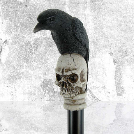 Nemesis Now Way of the Raven Swaggering Cane 94cm - Swaggering Canes at Gift Moments