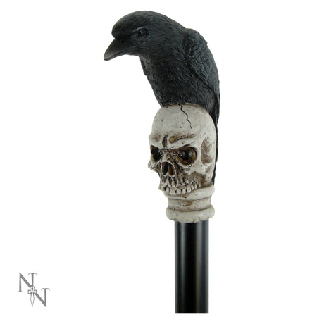 Nemesis Now Way of the Raven Swaggering Cane 94cm Default Title - Swaggering Canes at Gift Moments