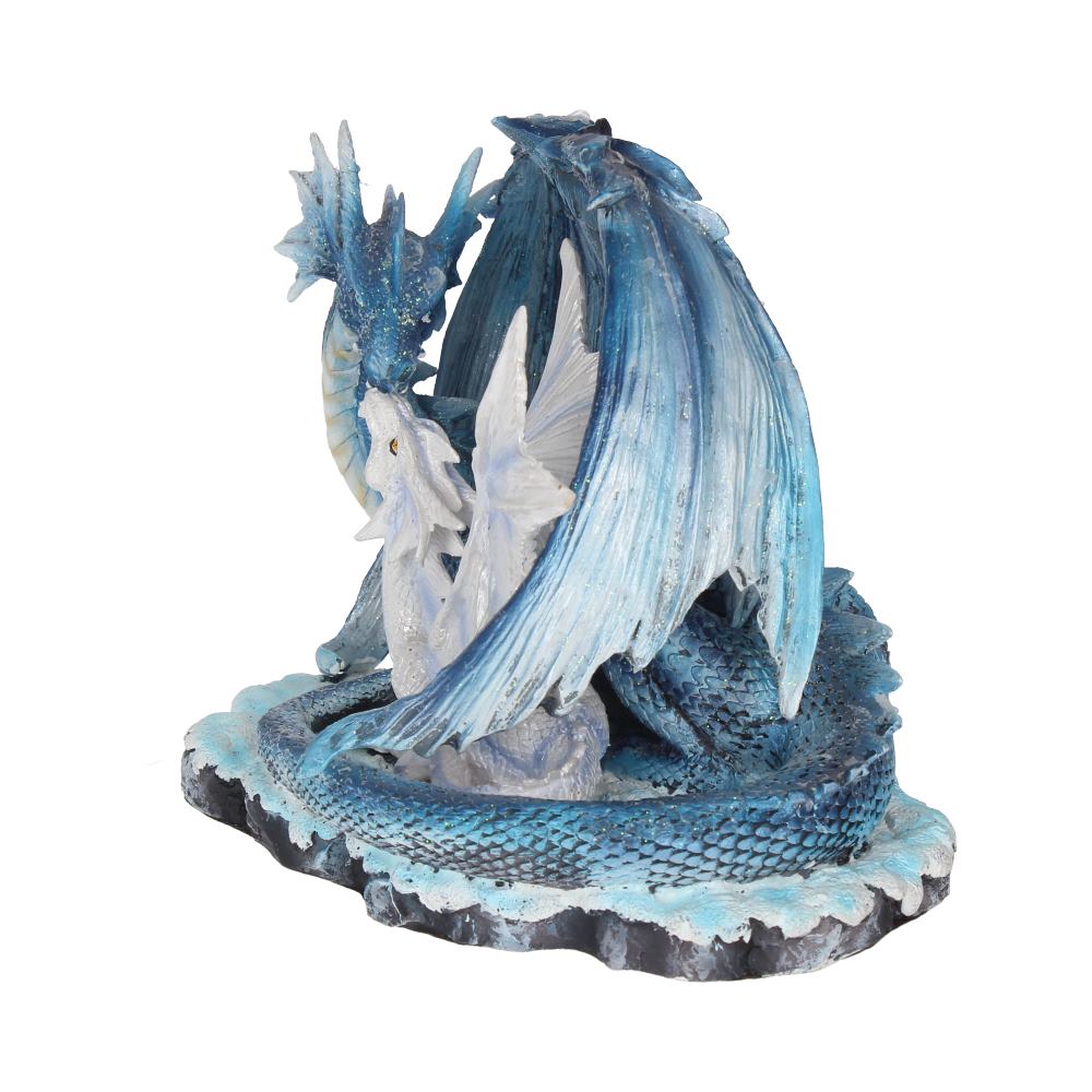 Mothers Love Blue Dragon and White Dragonling Figurine - Figurines Medium (15-29cm) at Gift Moments