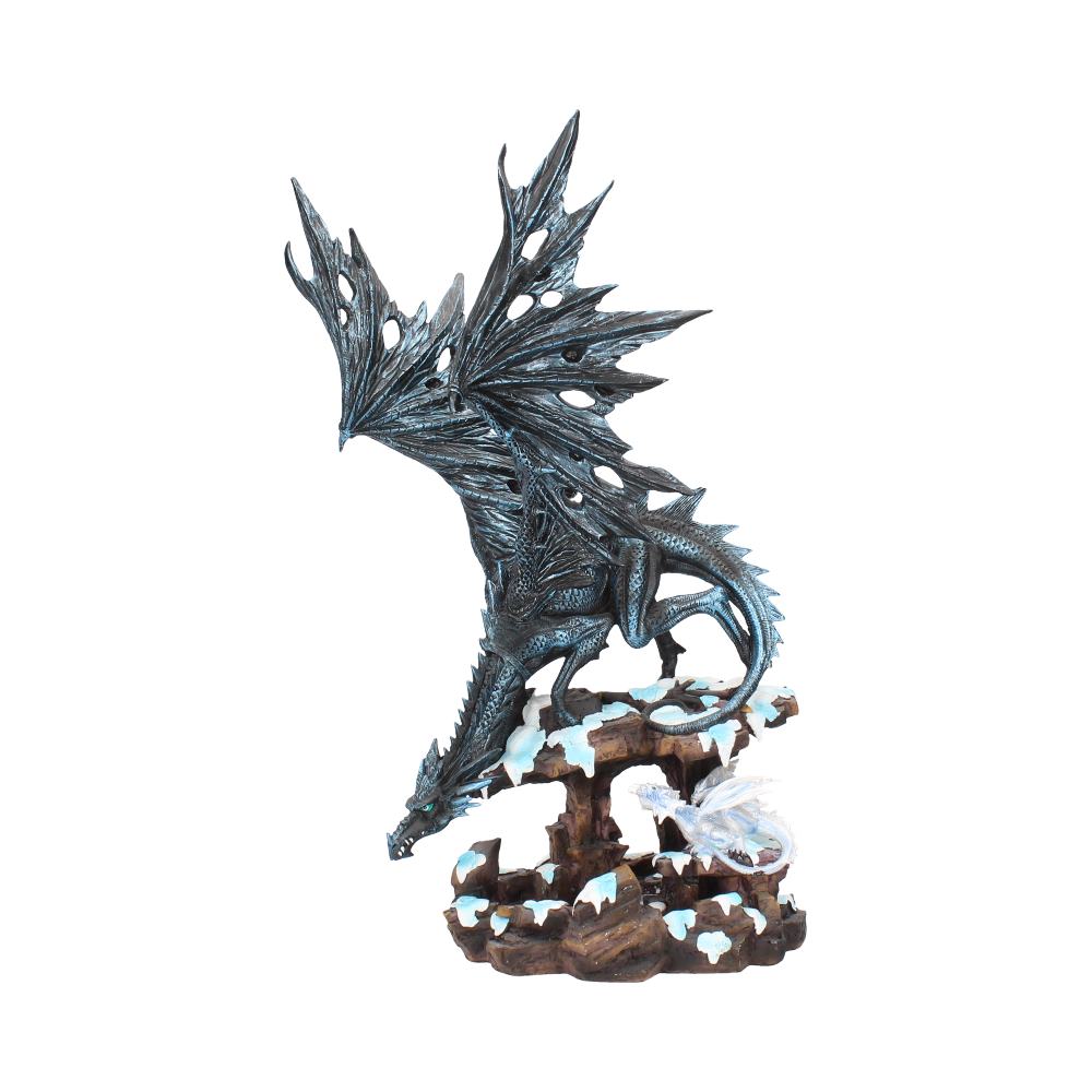 Nemesis Now Dragons Wisdom Black Ice 47cm - Figurines Large (30-50cm) at Gift Moments