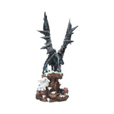 Nemesis Now Dragons Wisdom Black Ice 47cm - Figurines Large (30-50cm) at Gift Moments