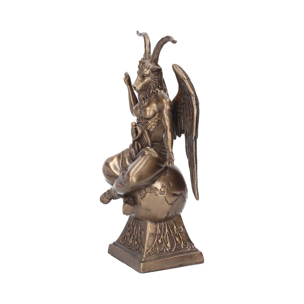 Baphomet Occult Mystical Figurine Bronze Gothic Ornament - Figurines Medium (15-29cm) at Gift Moments