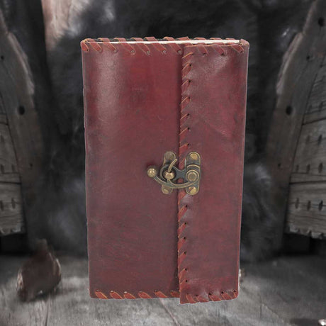 Nemesis Now Lockable Leather Journal 14cm x 23cm - Leather Journals at Gift Moments