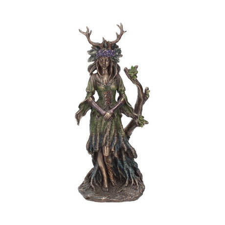 Lady of the Forest Figurine Bronze Celtic Pagan Goddess Flidais Ornament Default Title - Figurines Medium (15-29cm) at Gift Moments