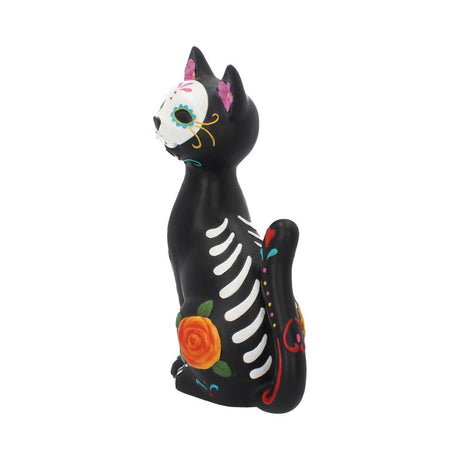 Sugar Kitty Figurine Day of the Dead Cat Ornament - Figurines Medium (15-29cm) at Gift Moments