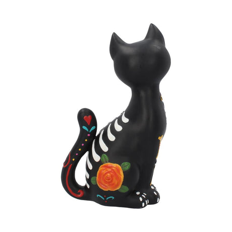 Sugar Kitty Figurine Day of the Dead Cat Ornament - Figurines Medium (15-29cm) at Gift Moments