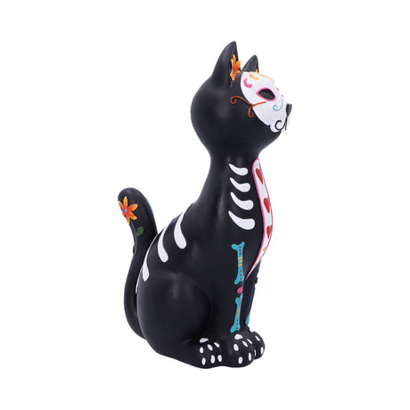 Sugar Puss Figurine Day of the Dead Cat Ornament - Figurines Medium (15-29cm) at Gift Moments