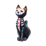 Sugar Puss Figurine Day of the Dead Cat Ornament Default Title - Figurines Medium (15-29cm) at Gift Moments