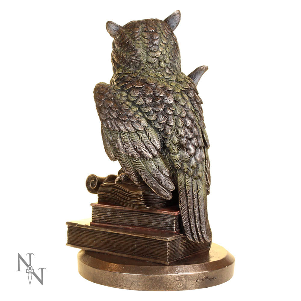 Ulula Bronze Academic Owl Figurine - Figurines Medium (15-29cm) at Gift Moments