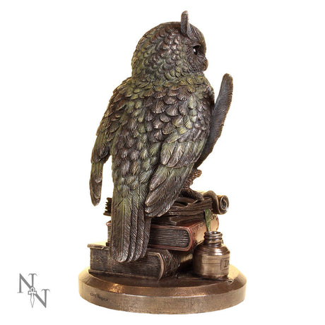 Ulula Bronze Academic Owl Figurine - Figurines Medium (15-29cm) at Gift Moments