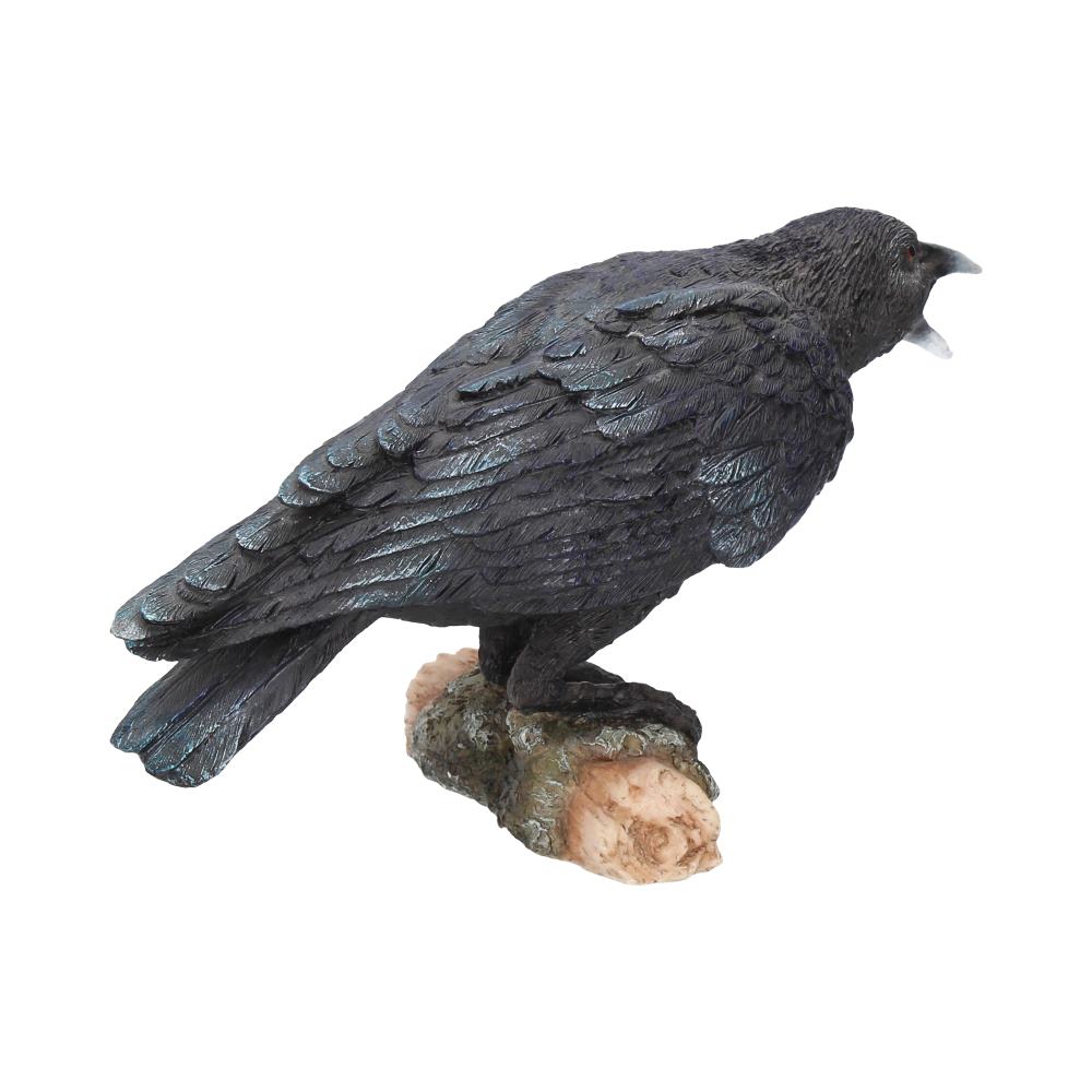 Raven's Call Figurine Gothic Bird Ornament - Figurines Medium (15-29cm) at Gift Moments