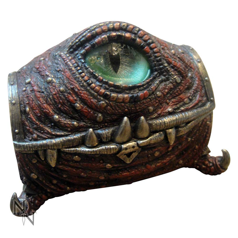 Ruby Dragon Eye Trinket Box 16.5cm Default Title - Boxes at Gift Moments