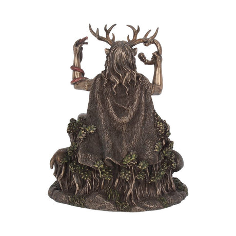 Cernunnos and Animals Horned God Bronze Figurine - Figurines Medium (15-29cm) at Gift Moments