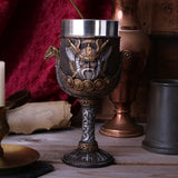 Valhalla Goblet Viking Dragon Boat Wine Glass - Goblets & Chalices at Gift Moments