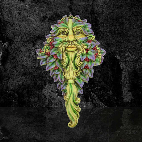 Winters Watch Wall Hanging Wall Mounted Tree Spirit Green Man - Wall Hanging Sculptures at Gift Moments