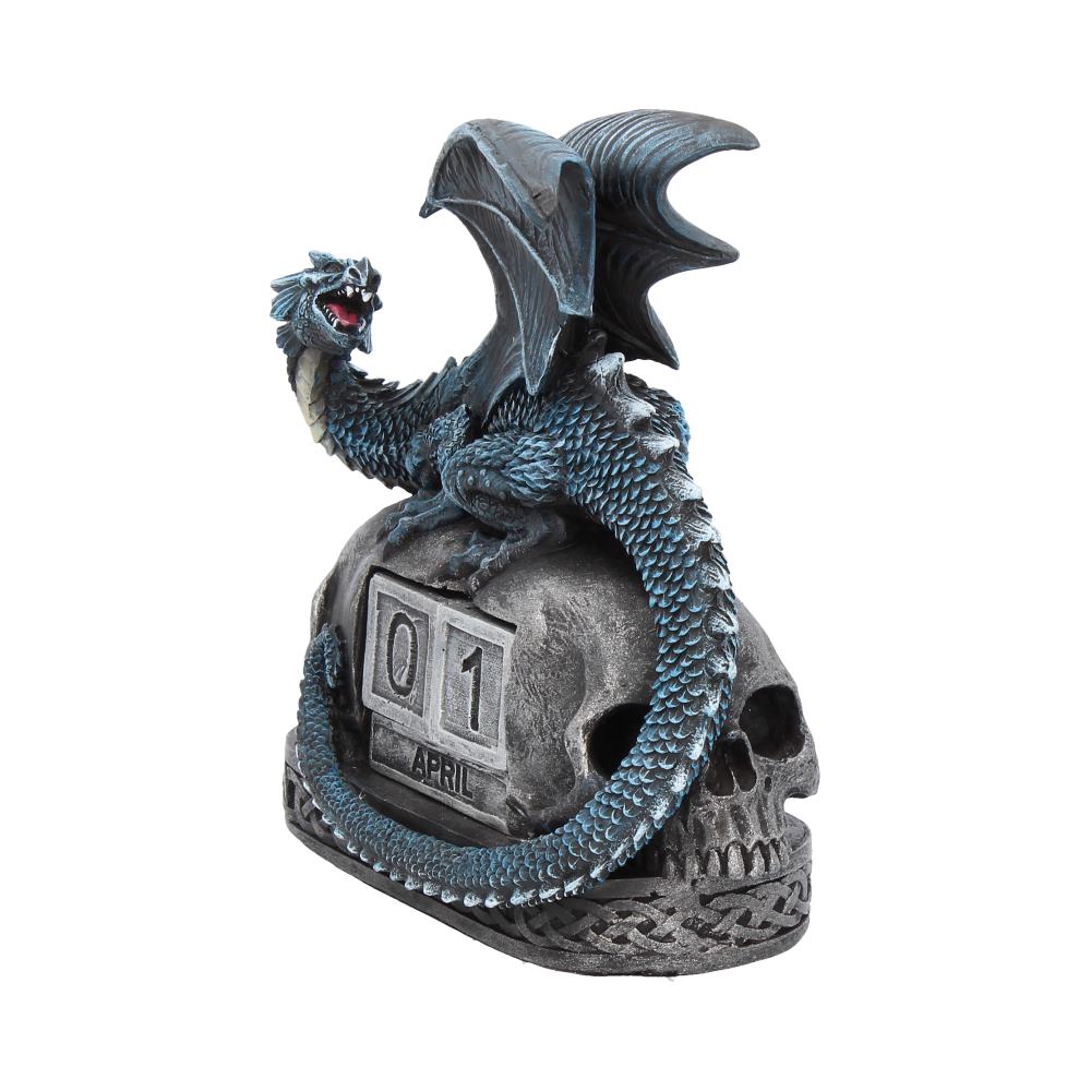 Blue Dragon and Skulls Year Keeper Gothic Calendar - Calendars at Gift Moments