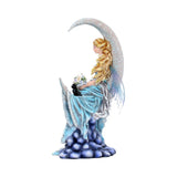 Wind Moon Fairy with Cat Figurine - Figures & Collectables at Gift Moments