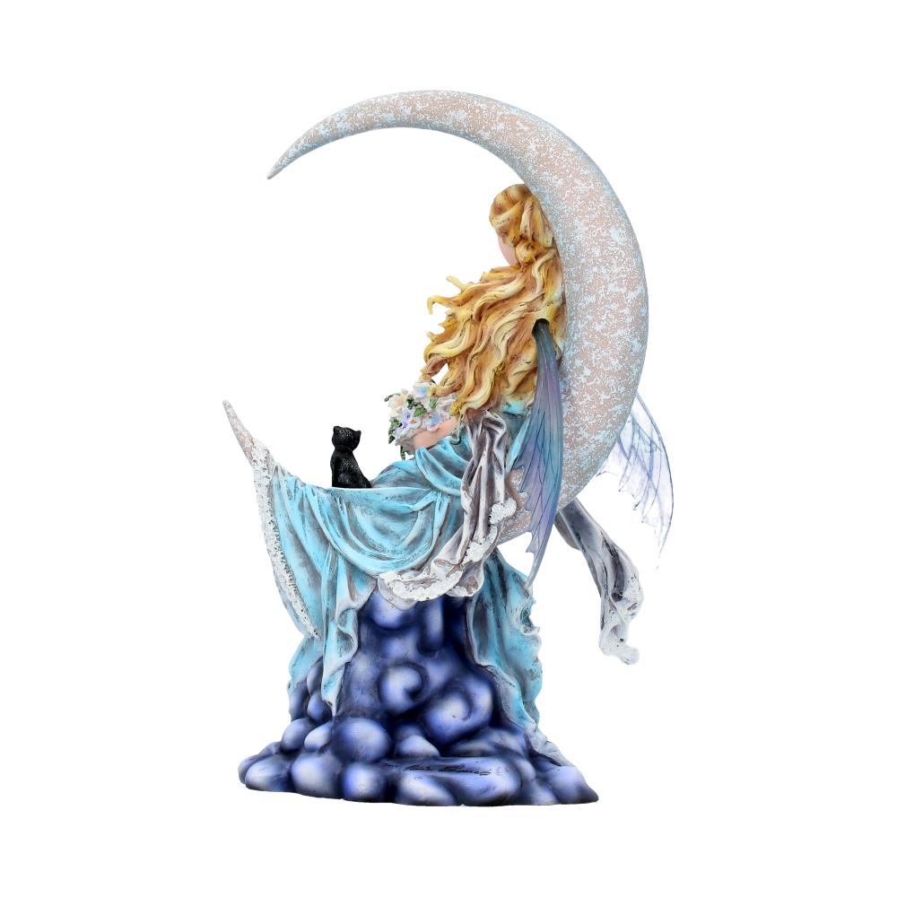 Wind Moon Fairy with Cat Figurine - Figures & Collectables at Gift Moments