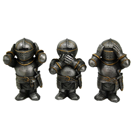 Three Wise Knights Figurine Knight Ornaments Default Title - Figures & Collectables at Gift Moments