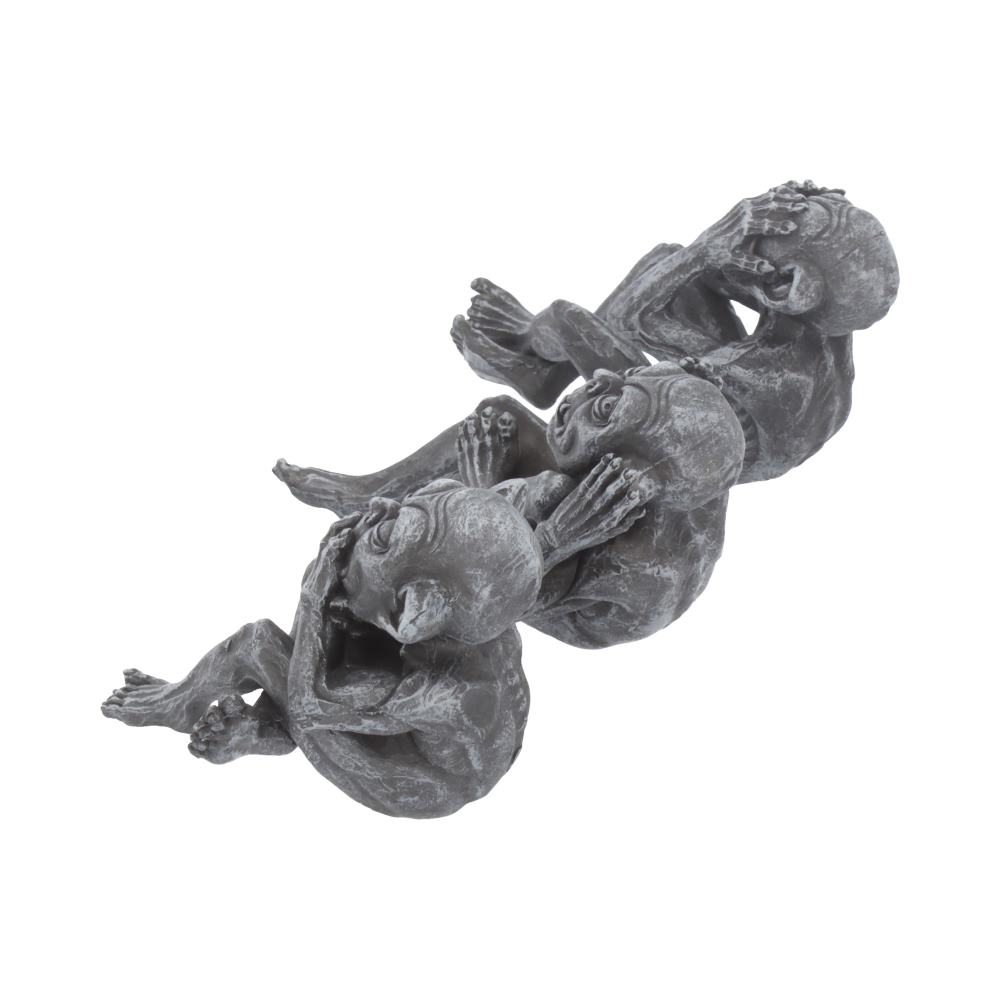 Three Wise Goblins Figurine Gargoyle Ornaments - Figures & Collectables at Gift Moments