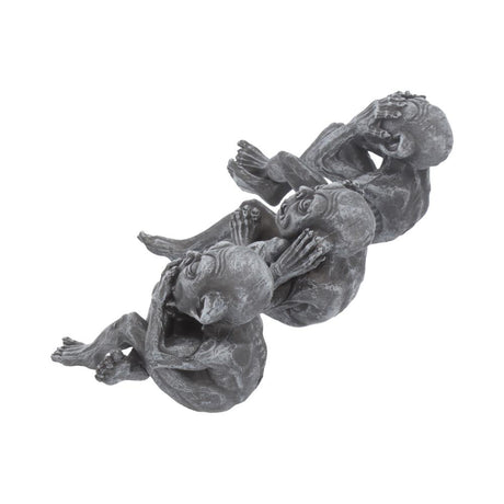 Three Wise Goblins Figurine Gargoyle Ornaments - Figures & Collectables at Gift Moments