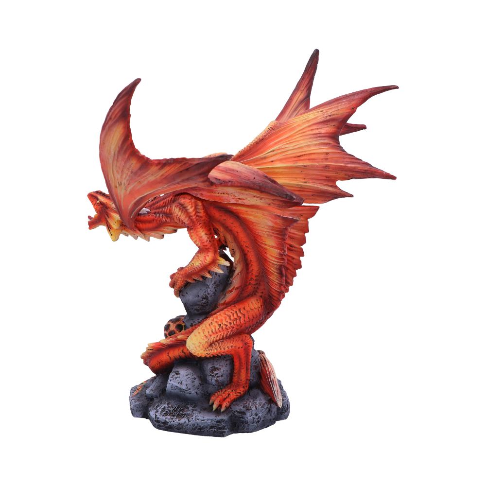 Adult Fire Dragon By Anne Stokes 24.5cm - Figures & Collectables at Gift Moments