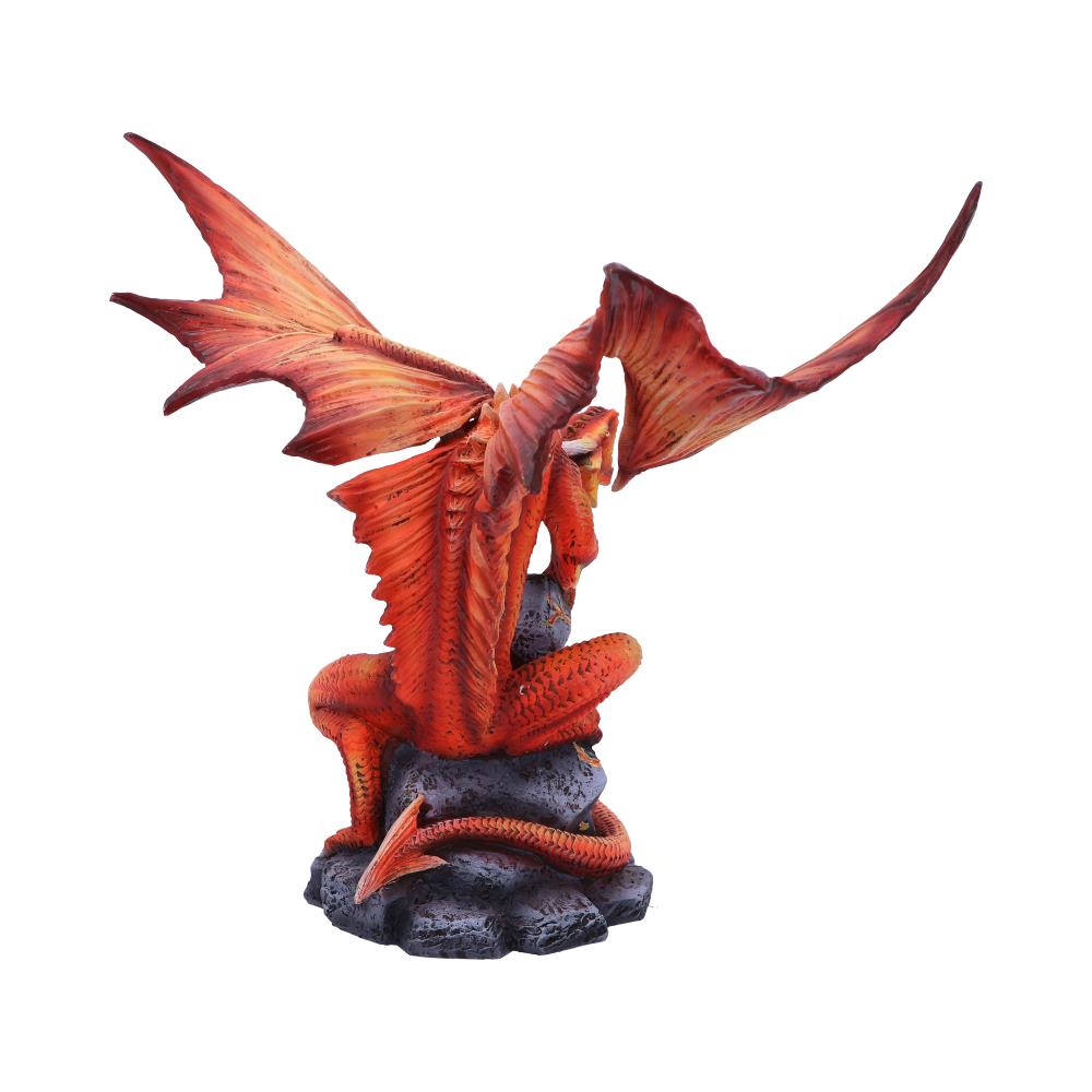 Adult Fire Dragon By Anne Stokes 24.5cm - Figures & Collectables at Gift Moments