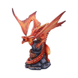 Adult Fire Dragon By Anne Stokes 24.5cm Default Title - Figures & Collectables at Gift Moments