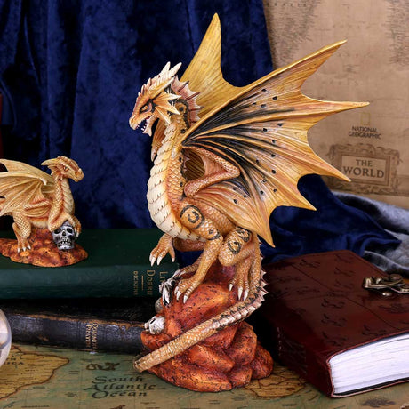 Adult Desert Dragon Figurine By Anne Stokes 24.5cm - Figures & Collectables at Gift Moments