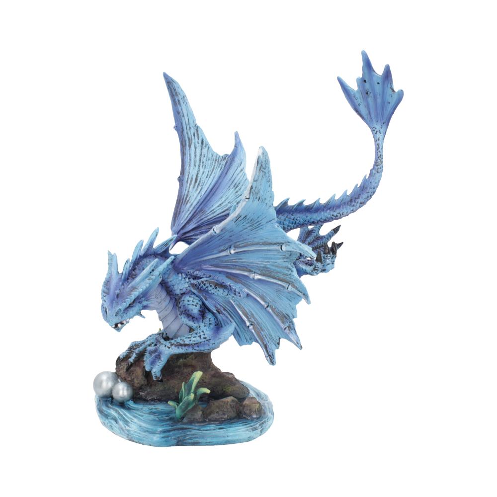 Adult Water Dragon Figurine By Anne Stokes 31cm Default Title - Figures & Collectables at Gift Moments