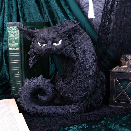 Large Black Cat Witches Familiar Figure Salem 25.5cm - Figures & Collectables at Gift Moments