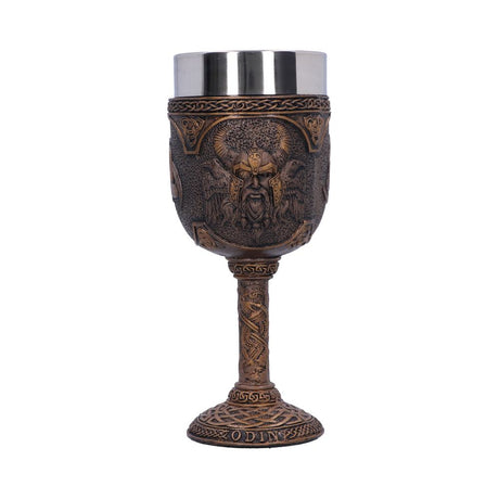 Odin Norse God of Wisdom and War Goblet - Goblets & Chalices at Gift Moments