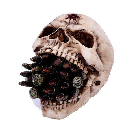 Bite the Bullet Skull Ornament - Figures & Collectables at Gift Moments