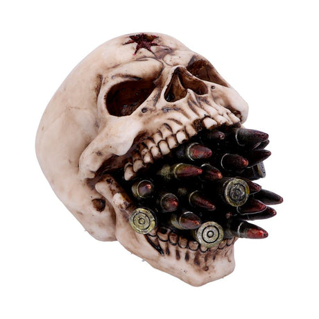 Bite the Bullet Skull Ornament Default Title - Figures & Collectables at Gift Moments