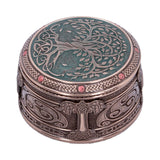 Round Tree of Life Celtic Trinket Box - Boxes at Gift Moments