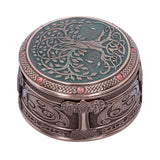 Round Tree of Life Celtic Trinket Box - Boxes at Gift Moments