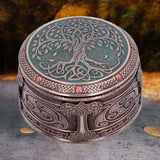 Round Tree of Life Celtic Trinket Box - Boxes at Gift Moments