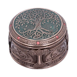 Round Tree of Life Celtic Trinket Box Default Title - Boxes at Gift Moments