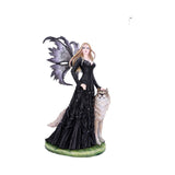 Loveta Large Wolf and Fairy Ornament Default Title - Figures & Collectables at Gift Moments