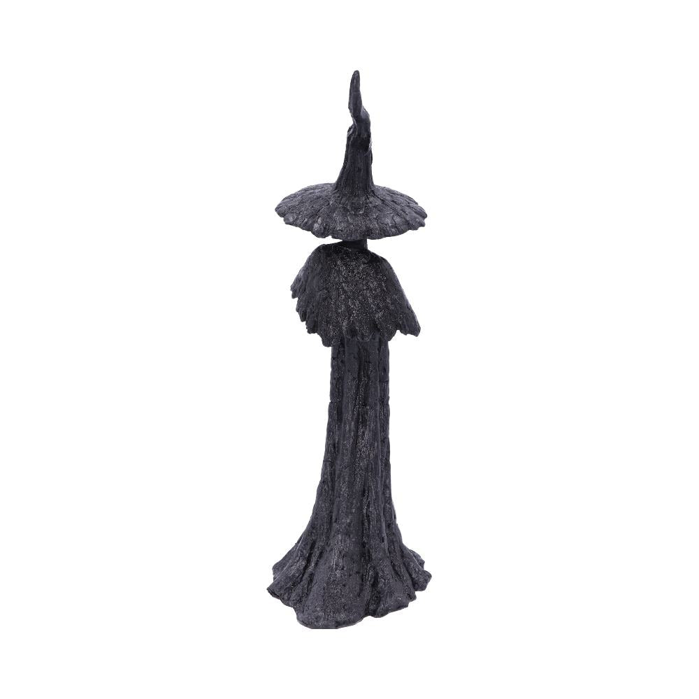 Talyse Black Glittered Forest Witch Ornament - Figures & Collectables at Gift Moments