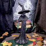 Talyse Black Glittered Forest Witch Ornament - Figures & Collectables at Gift Moments