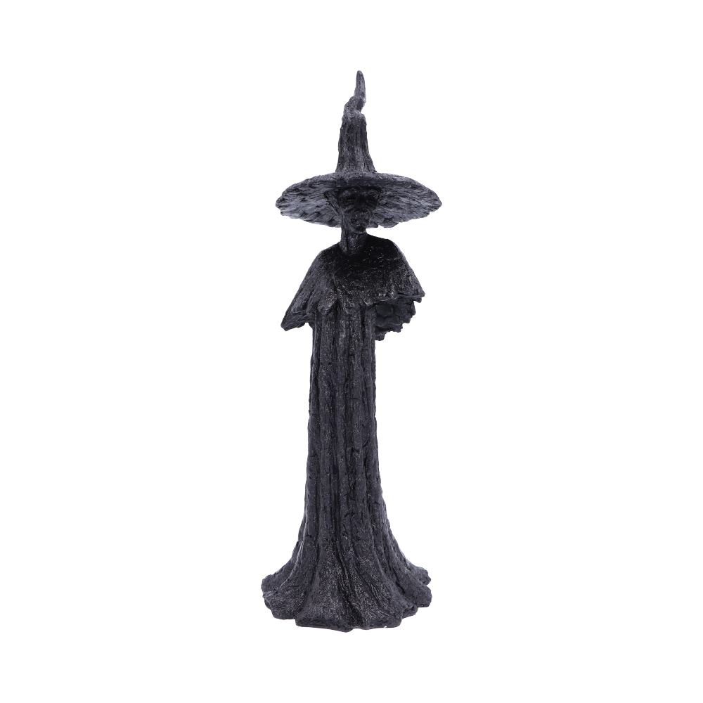 Talyse Black Glittered Forest Witch Ornament Default Title - Figures & Collectables at Gift Moments