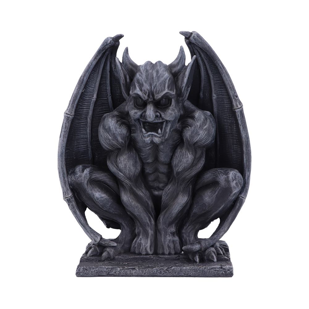 Adalward Dark Black Grotesque Gargoyle Figurine Default Title - Figures & Collectables at Gift Moments