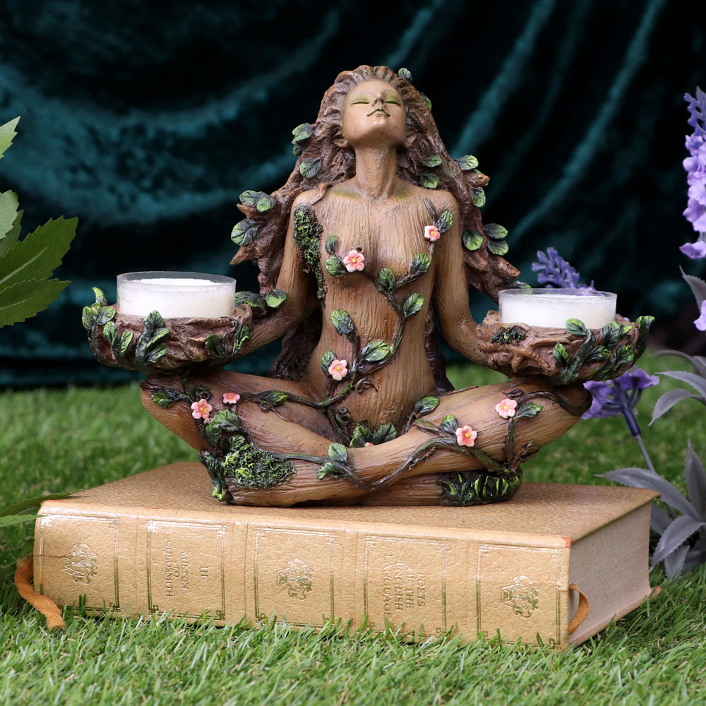 Balance of Nature Female Tree Spirit Tealight Candle Holder - Candles & Holders at Gift Moments