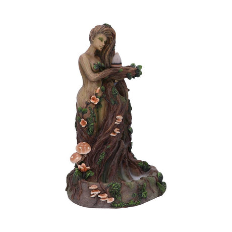 Lady Earth Female Tree Spirit Natural Backflow Incense Burner - Incense Holders at Gift Moments