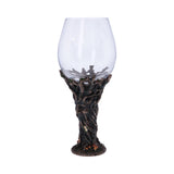 Bronze Forest Nectar Ancient Tree Spirit Green Man Goblet Wine Glass - Goblets & Chalices at Gift Moments